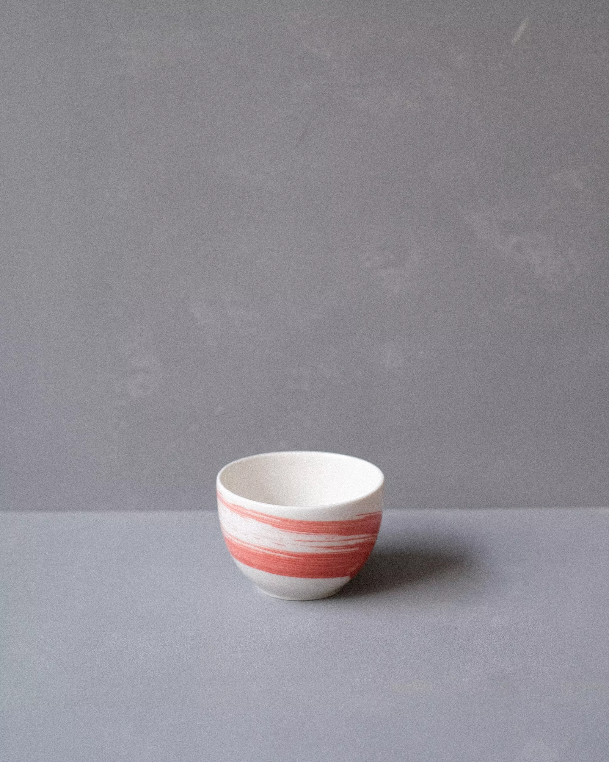 Mug #2 Palm - white with light red stroke - Image 2