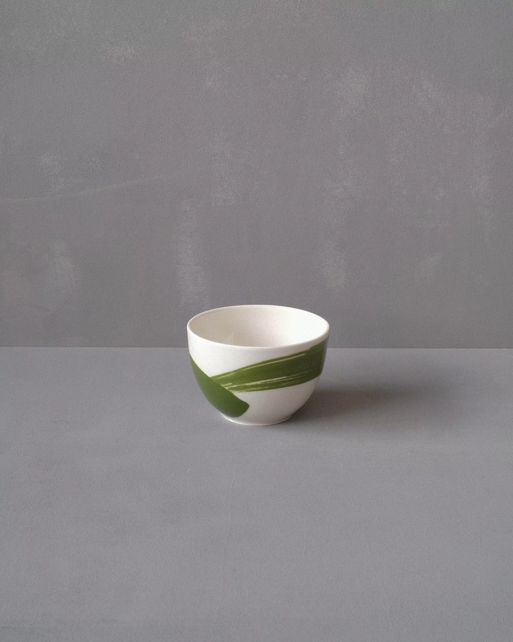 Mug #3 Palm - moss green stroke